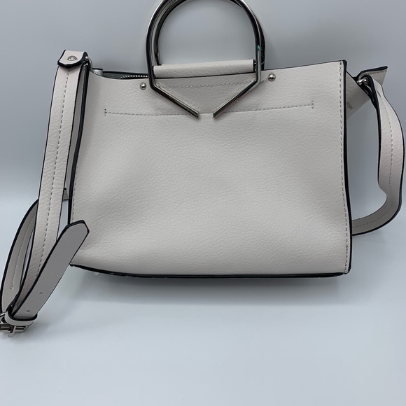 NWOT. Zara Mini Tote Bag with Metallic Handles. - Picture 5 of 8